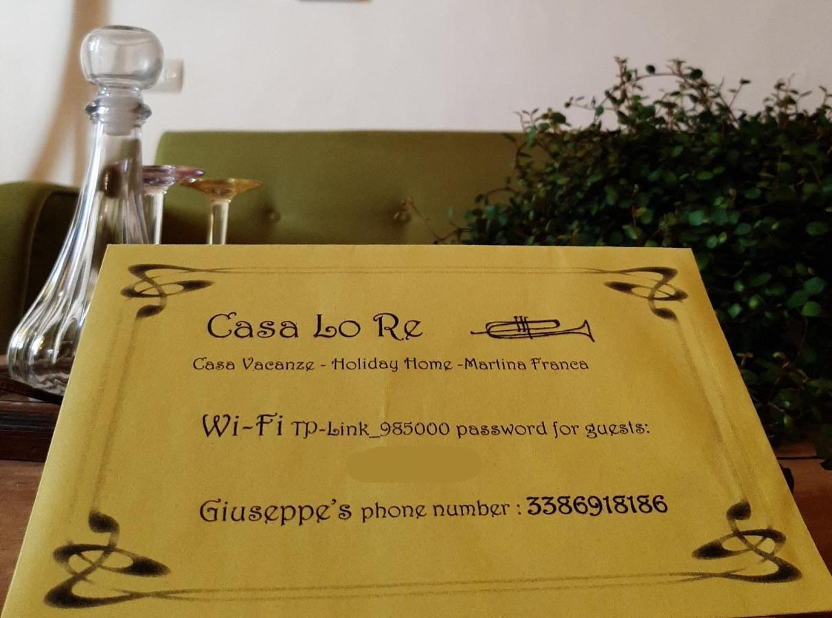 Casa Lo Re Apartment มาร์ตินาฟรังกา ภายนอก รูปภาพ